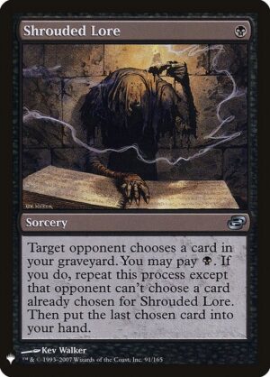 Shrouded Lore<br /><span class="collector-number">Collector No. PLC-91</span>