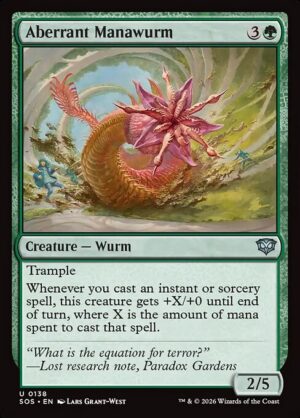 Aberrant Manawurm - Foil<br /><span class="collector-number">Collector No. 138</span>