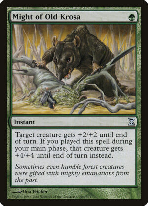 Might of Old Krosa<br /><span class="collector-number">Collector No. 204</span>