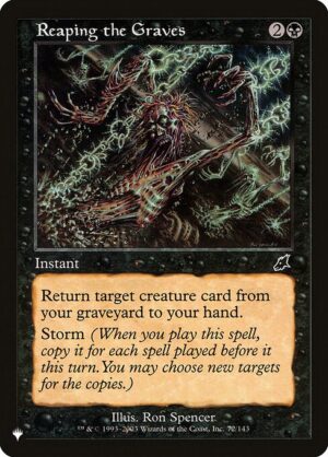 Reaping the Graves<br /><span class="collector-number">Collector No. SCG-72</span>