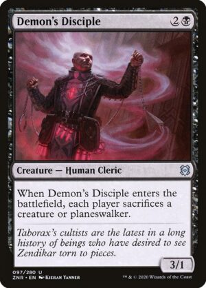 Demon's Disciple - Foil<br /><span class="collector-number">Collector No. 97</span>