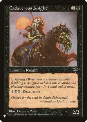 Cadaverous Knight<br /><span class="collector-number">Collector No. MIR-110</span>