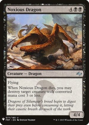 Noxious Dragon<br /><span class="collector-number">Collector No. FRF-77</span>