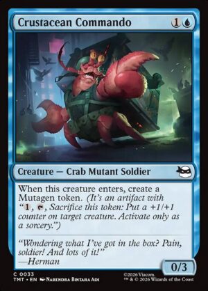 Crustacean Commando<br /><span class="collector-number">Collector No. 33</span>