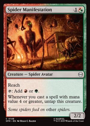 Spider Manifestation<br /><span class="collector-number">Collector No. 148</span>