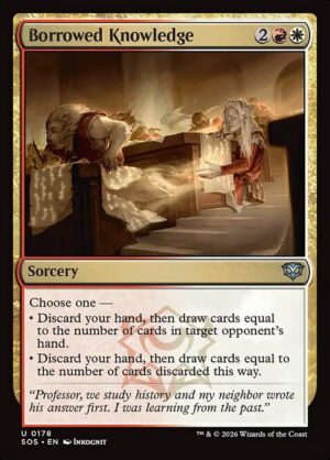 Borrowed Knowledge - Foil<br /><span class="collector-number">Collector No. 178</span>