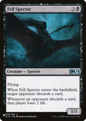 Fell Specter<br /><span class="collector-number">Collector No. M19-96</span>