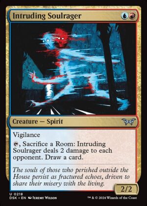 Intruding Soulrager - Foil<br /><span class="collector-number">Collector No. 218</span>