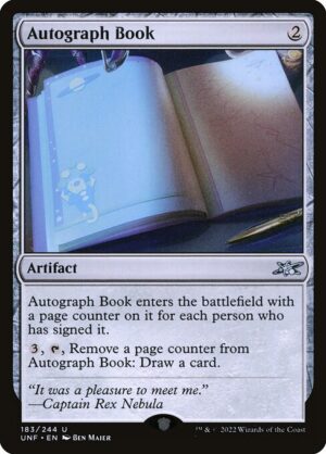 Autograph Book<br /><span class="collector-number">Collector No. 183</span>