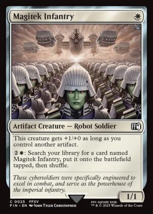 Magitek Infantry - Foil<br /><span class="collector-number">Collector No. 25</span>