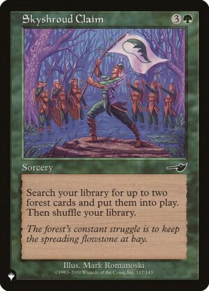 Skyshroud Claim<br /><span class="collector-number">Collector No. NEM-117</span>