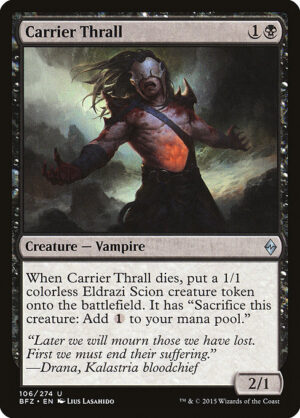 Carrier Thrall<br /><span class="collector-number">Collector No. 106</span>