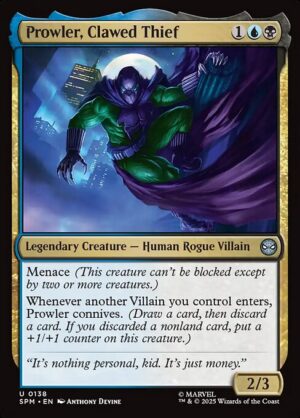 Prowler, Clawed Thief<br /><span class="collector-number">Collector No. 138</span>