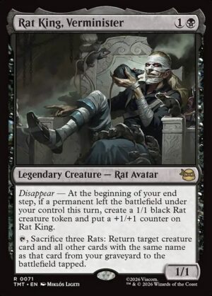 Rat King, Verminister<br /><span class="collector-number">Collector No. 71</span>