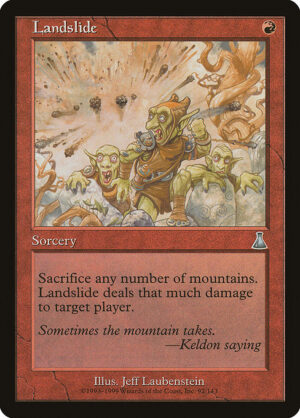 Landslide<br /><span class="collector-number">Collector No. 92</span>
