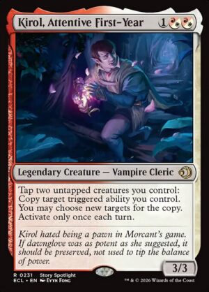 Kirol, Attentive First-Year<br /><span class="collector-number">Collector No. 231</span>