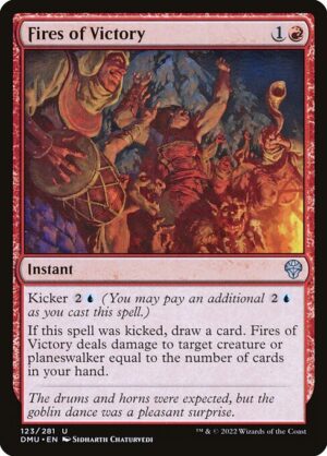 Fires of Victory - Foil<br /><span class="collector-number">Collector No. 123</span>