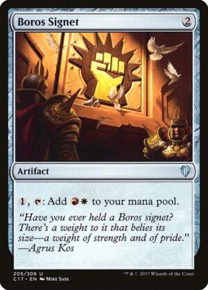Boros Signet<br /><span class="collector-number">Collector No. 205</span>