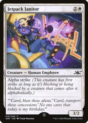 Jetpack Janitor<br /><span class="collector-number">Collector No. 15</span>