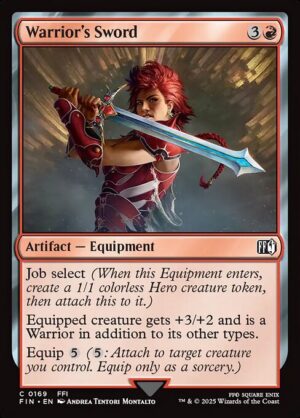 Warrior's Sword<br /><span class="collector-number">Collector No. 169</span>