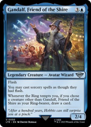Gandalf, Friend of the Shire - Foil<br /><span class="collector-number">Collector No. 50</span>