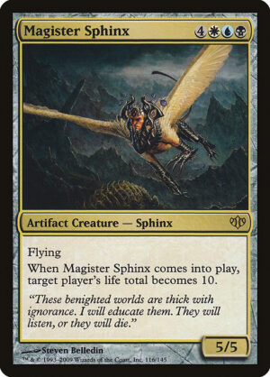 Magister Sphinx - Foil<br /><span class="collector-number">Collector No. 116</span>