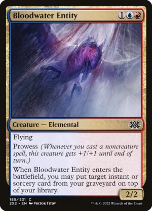 Bloodwater Entity<br /><span class="collector-number">Collector No. 185</span>