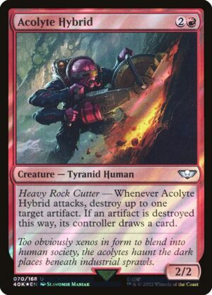 Acolyte Hybrid Surge - Foil<br /><span class="collector-number">Collector No. 70★</span>