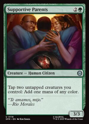 Supportive Parents<br /><span class="collector-number">Collector No. 119</span>