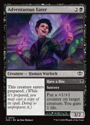 Adventurous Eater // Have a Bite - Foil<br /><span class="collector-number">Collector No. 72</span>