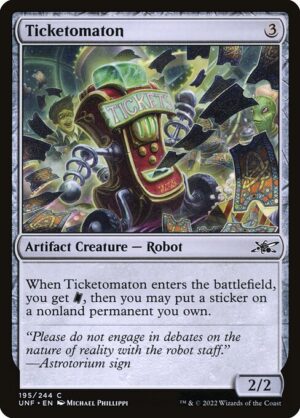 Ticketomaton<br /><span class="collector-number">Collector No. 195</span>