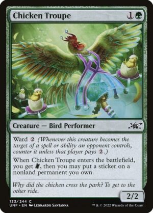 Chicken Troupe<br /><span class="collector-number">Collector No. 133</span>