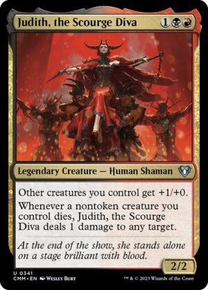 Judith, the Scourge Diva - Foil<br /><span class="collector-number">Collector No. 341</span>