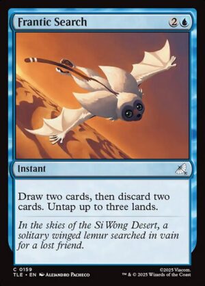 Frantic Search - Foil<br /><span class="collector-number">Collector No. 159</span>