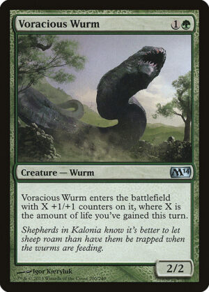 Voracious Wurm<br /><span class="collector-number">Collector No. 200</span>