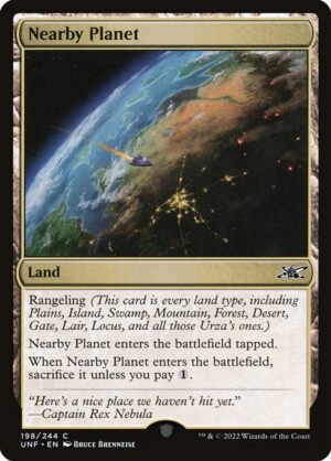 Nearby Planet<br /><span class="collector-number">Collector No. 198</span>