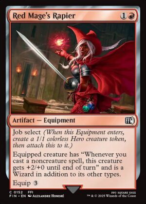 Red Mage's Rapier - Foil<br /><span class="collector-number">Collector No. 152</span>