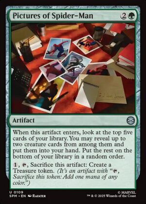 Pictures of Spider-Man<br /><span class="collector-number">Collector No. 109</span>