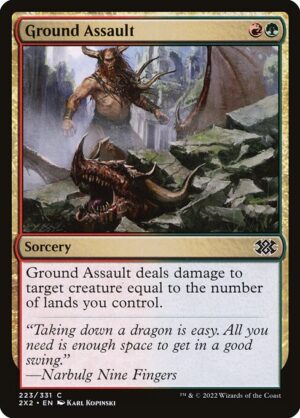 Ground Assault - Foil<br /><span class="collector-number">Collector No. 223</span>