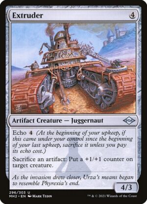 Extruder - Foil<br /><span class="collector-number">Collector No. 296</span>