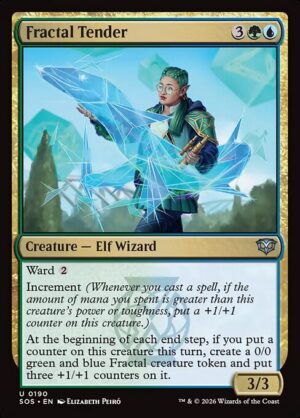 Fractal Tender - Foil<br /><span class="collector-number">Collector No. 190</span>