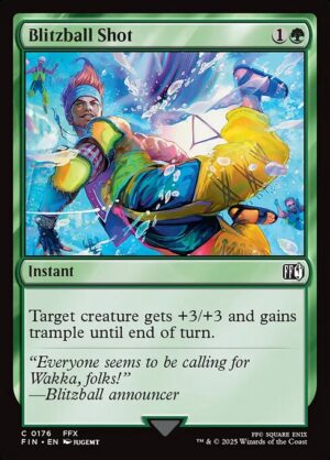 Blitzball Shot - Foil<br /><span class="collector-number">Collector No. 176</span>