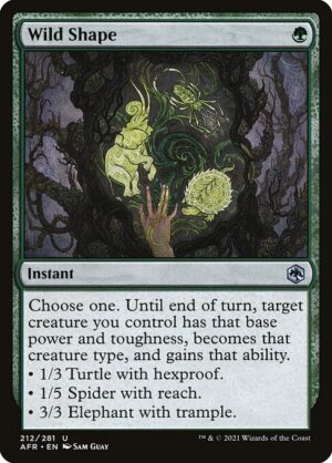 Wild Shape - Foil<br /><span class="collector-number">Collector No. 212</span>