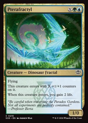 Pterafractyl - Foil<br /><span class="collector-number">Collector No. 215</span>