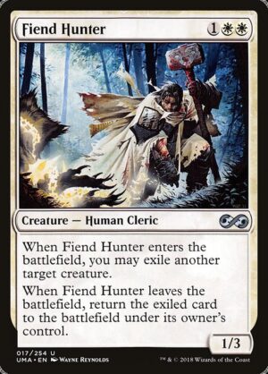 Fiend Hunter - Foil<br /><span class="collector-number">Collector No. 17</span>