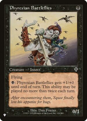 Phyrexian Battleflies<br /><span class="collector-number">Collector No. INV-114</span>