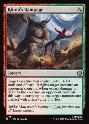 Rhino's Rampage<br /><span class="collector-number">Collector No. 141</span>