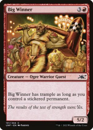 Big Winner<br /><span class="collector-number">Collector No. 101</span>