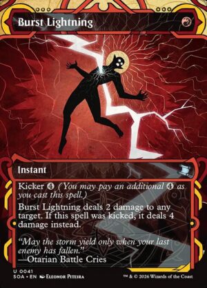 Burst Lightning - Foil<br /><span class="collector-number">Collector No. 41</span>