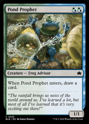 Pond Prophet - Foil<br /><span class="collector-number">Collector No. 229</span>